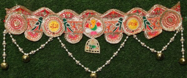GOTA PATI WITH GANESH JINAD PARROT
